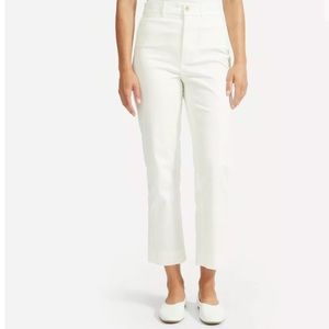 New EVERLANE The Lightweight Straight-Leg Crop Pant Size 16